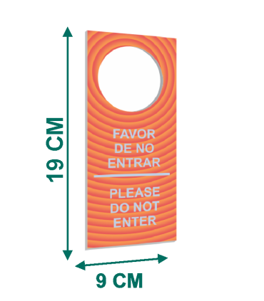 Colgante no molestar