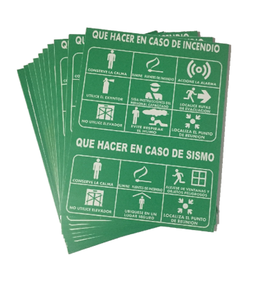Señaletica Proteccion Civil
