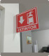Señaletica tipo Bandera